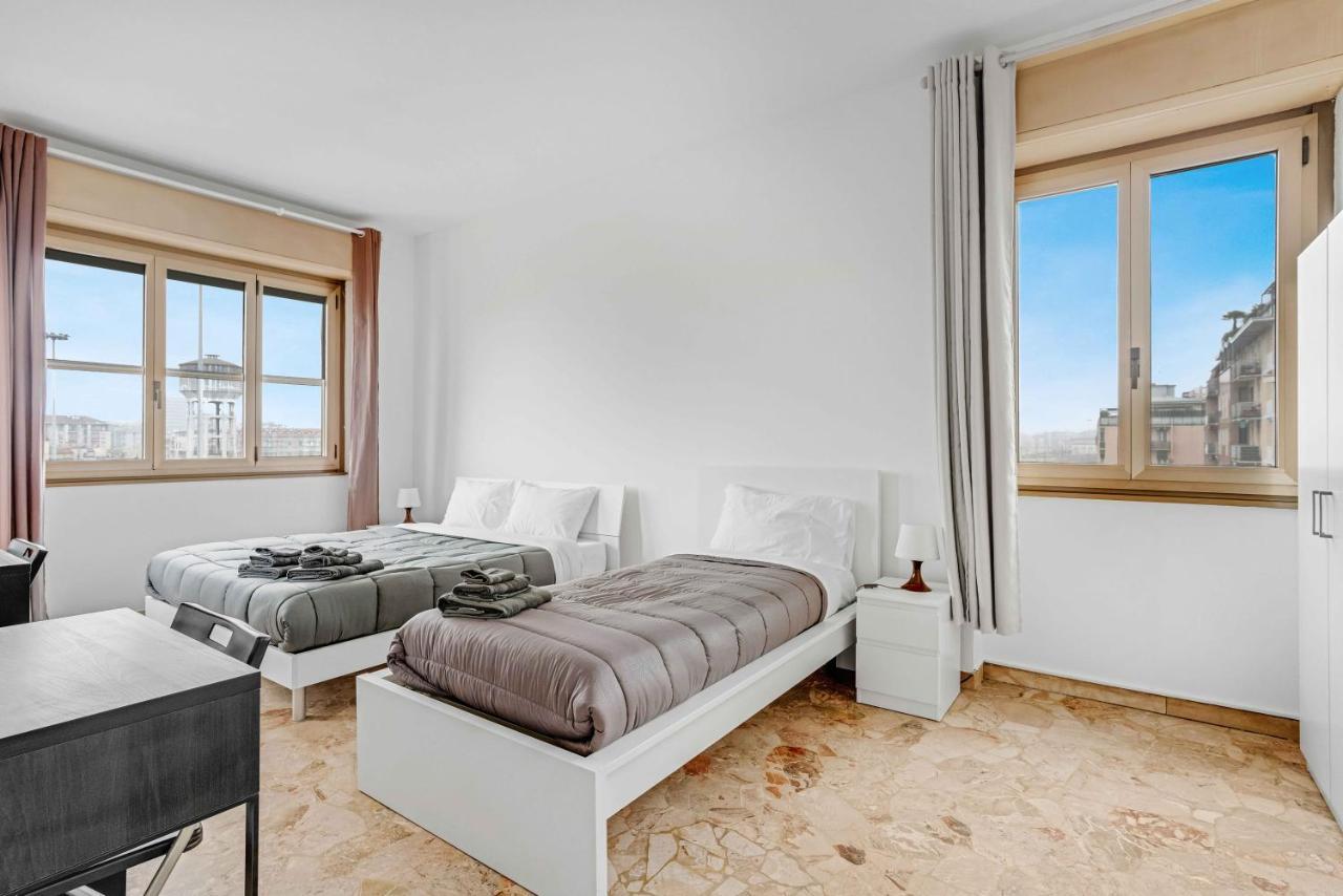 Cav9 - Large Apartment With Panoramic View - Milánó Kültér fotó